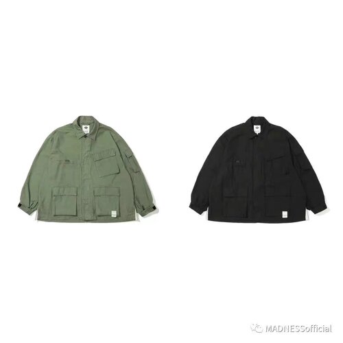 三袋夹克长袖军事工装风外套