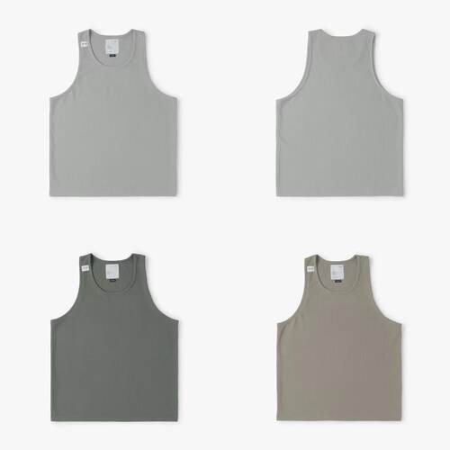 工装飞行员 MADNESS 24SS TANK TOP余文乐同款夏季宽松华夫格背心