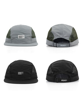工装飞行员 WTAPS 25SS 余文乐日系字母印花网眼透气遮阳鸭舌帽