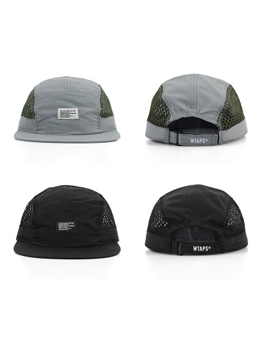 工装飞行员 WTAPS 25SS 余文乐日系字母印花网眼透气遮阳鸭舌帽