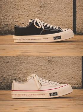 工装飞行员 VISVIM 22SS SKAGWAY LO 余文乐低帮薄底耐磨帆布鞋男