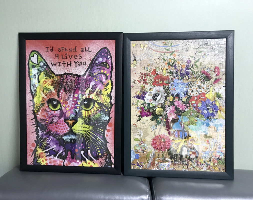 实木画框拼图框YIFN实木简约画框