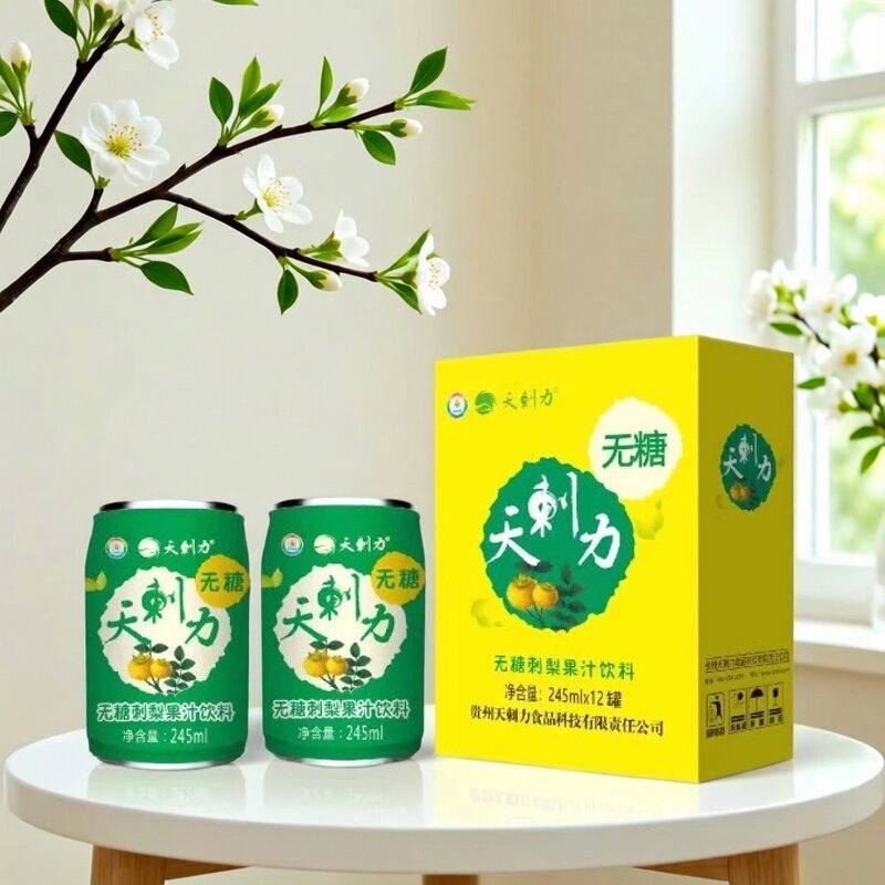 天刺力无糖刺梨果汁饮料图片