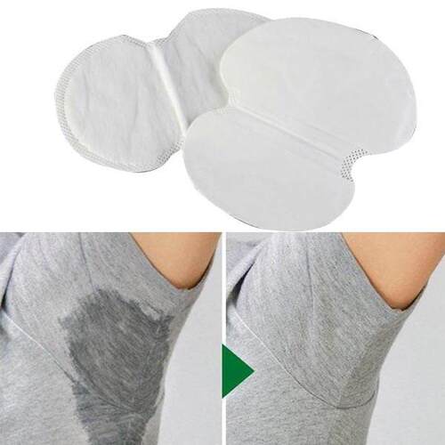 50pc womens mens summer disposable underarm armpit sweat pad