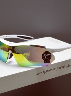 防紫外线飞行员复古男女炫彩墨镜