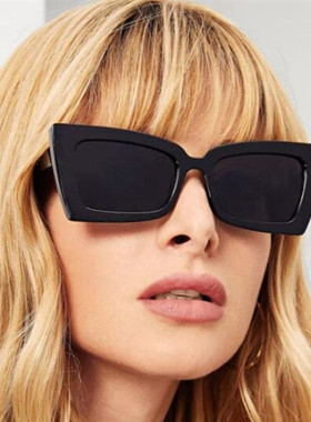 防紫外线强光猫眼方框复古男女