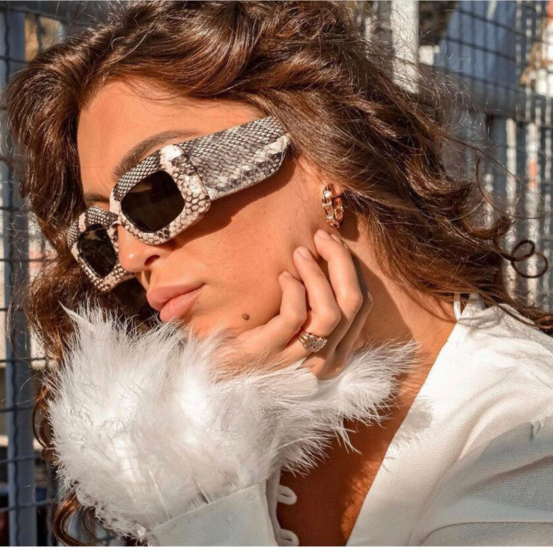 千禧y2k墨镜女潮辣妹网红复古嘻哈方形大框太阳镜男圆脸显瘦眼镜