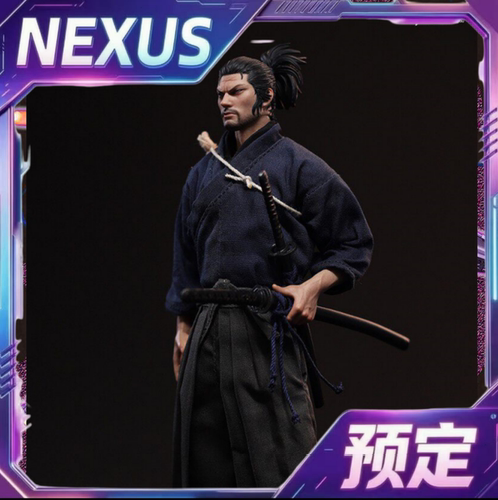 定金预售 ELEVEN宫本武藏1/12布衣可动人偶兵人手办