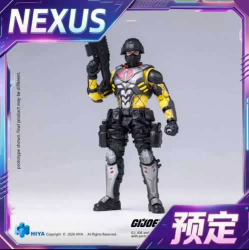 HIYA海雅10.5CM特种部队巨蟒士兵超可动人偶手办27年6月定金