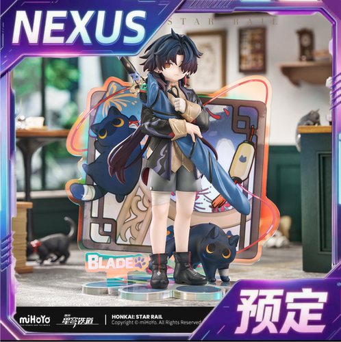 【米哈游/崩坏：星穹铁道/定金】小不点猫猫系列刃手办 miHoYo