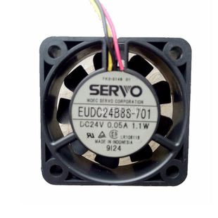 日本伺服 SERVO EUDC24B8S-701 4015 24V 0.05A 1.1W变频器风扇