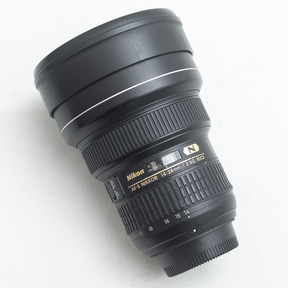 Nikon尼康AF-S 14-24/2.8G ED广角变焦全画幅单反镜头90新No.0381