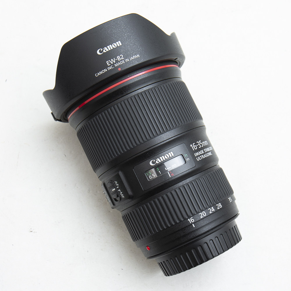 canon佳能ef 16-35/4l is usm红圈广角变焦全幅单反镜头98新#3068