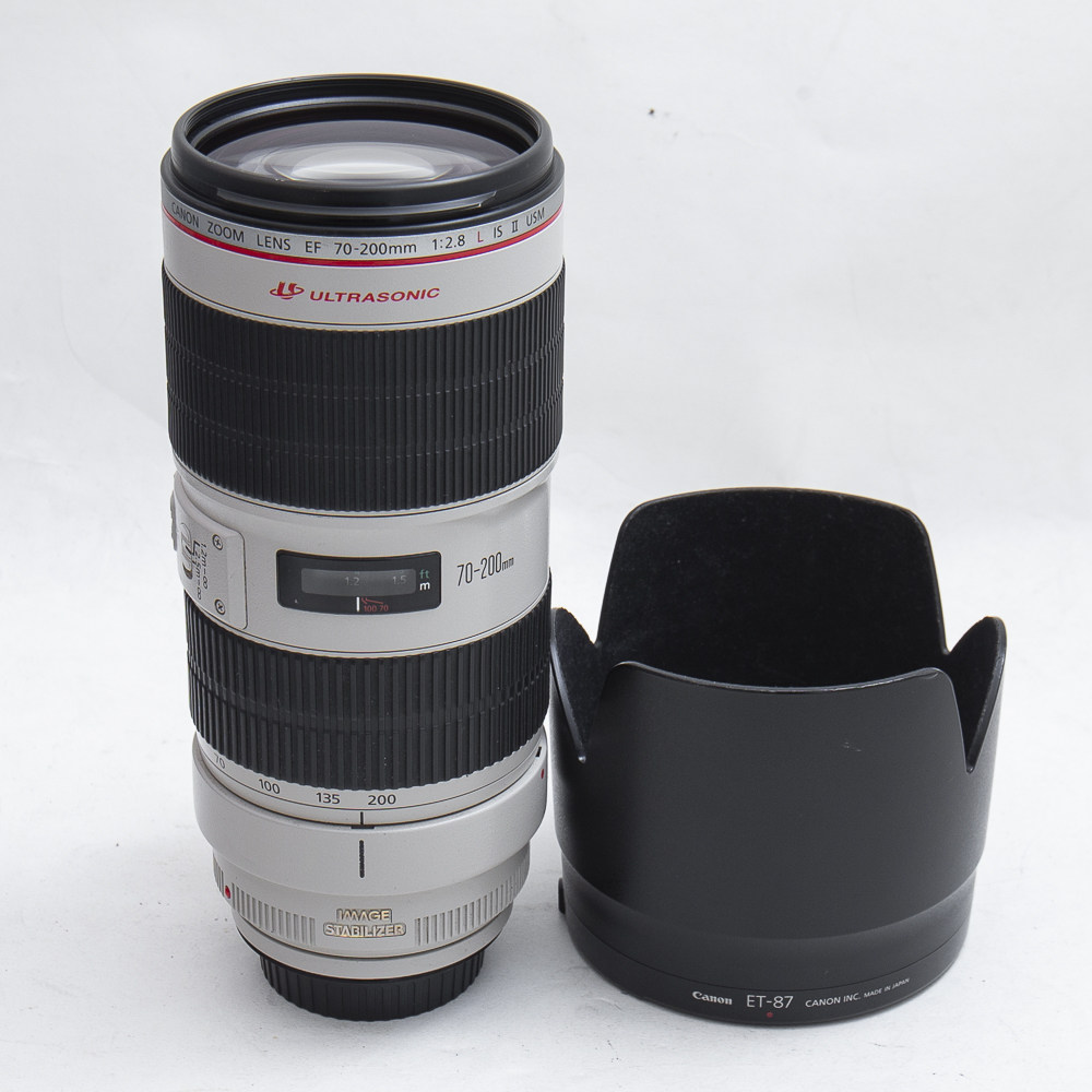 Canon佳能EF 70-200/2.8L IS II USM二代小白长焦镜头95新No.6343