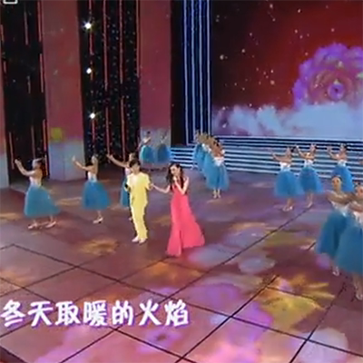 常石磊 陈小朵 书签 2012年教师节晚会 bB调伴奏