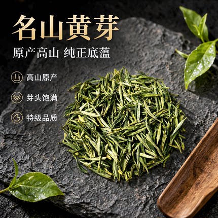 霍山黄芽2026年新茶特级正宗原产安徽六安高山微闷黄黄茶黄牙茶叶