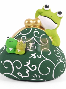 儿童节日本幸运写字桌青蛙礼物