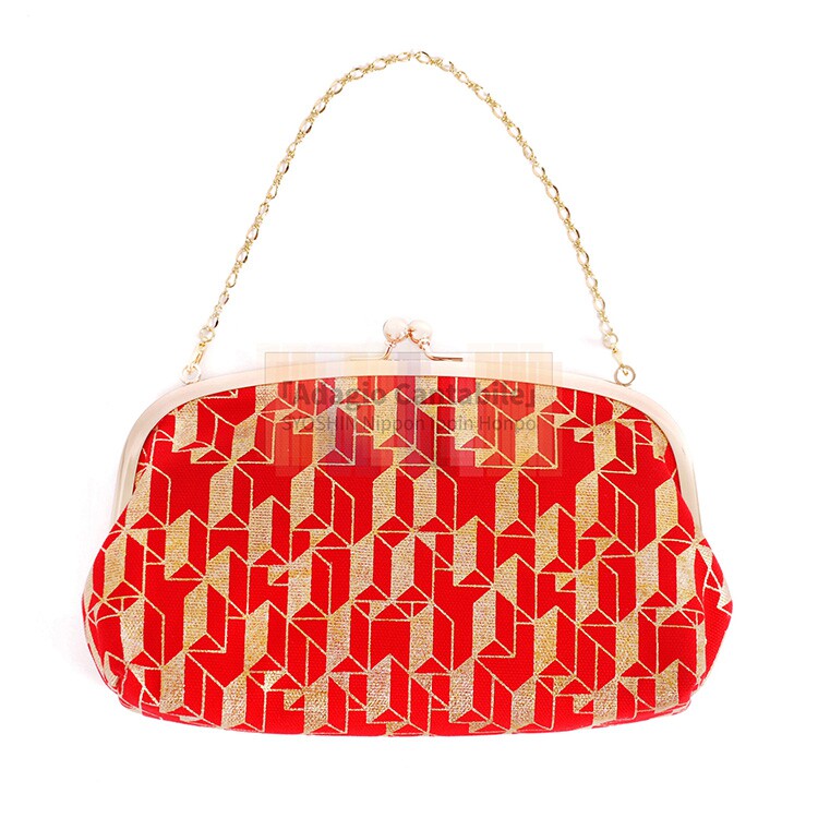 日本京都和服友禅手工印染立体型染印传风眼镜手机袋繭mayu/pachi