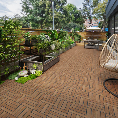 庭院露台室外防滑木纹砖阳台瓷砖