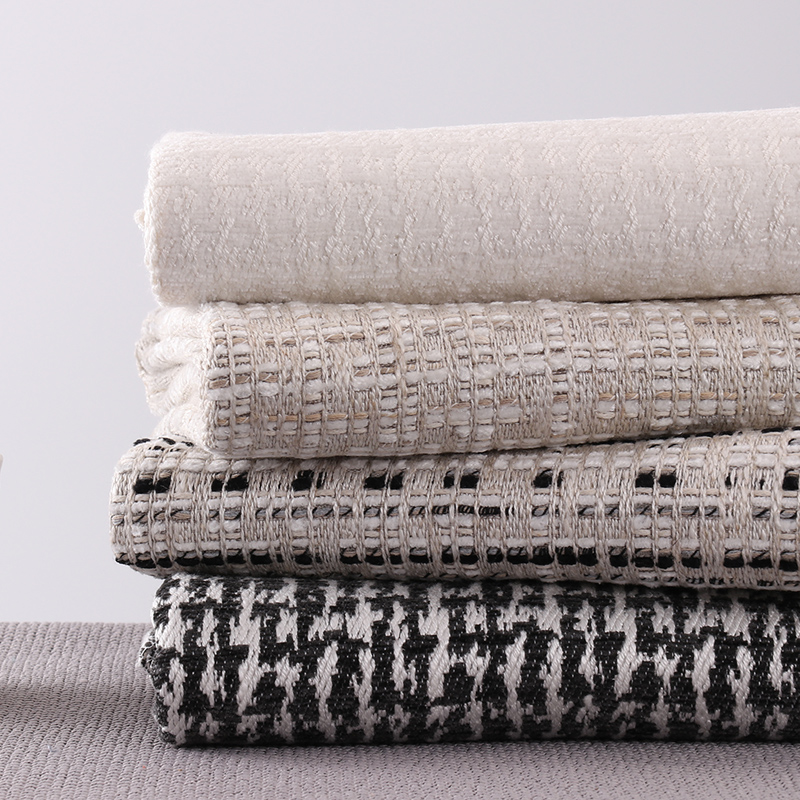 粗麻布料定制沙发套罩高档加厚