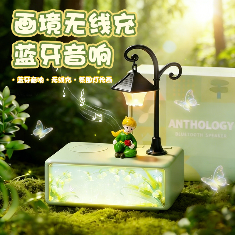 画镜灯王子蓝牙音响女生生日礼物送朋友闺蜜实用高级感中高考毕业