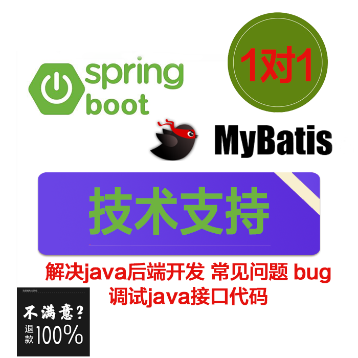 解决java后端开发调试java接口代码常见问题解决bug技术支持