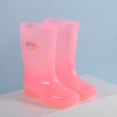 加厚雨鞋 女新款 无里布中筒耐磨胶鞋 韩版 套鞋 洗车厨房防水雨靴水靴