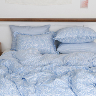 清新ins4件纯棉浪漫碎花