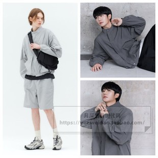海报款 直邮Mind 夏款 男士 宽松夹克外套MYJP3140 Bridge韩国代购
