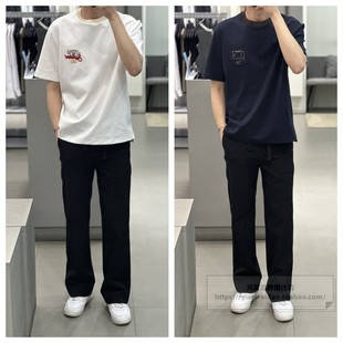 直邮liberclassy24夏男装 韩国代购 时尚 特价 短袖 纯色圆领T恤K653T