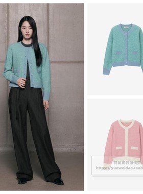 特价直邮Mind Bridge女士韩国代购秋冬长袖针织衫毛衣MYCD7205