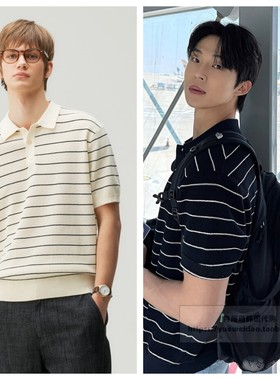 发货快直邮Mind Bridge 男装韩国代购25夏商务Polo衫T恤MZKT31A4