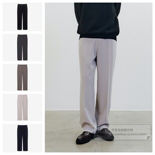 Bridge26四季 微宽阔腿休闲裤 款 韩国代购 子MAPT01A3 男士 直邮Mind