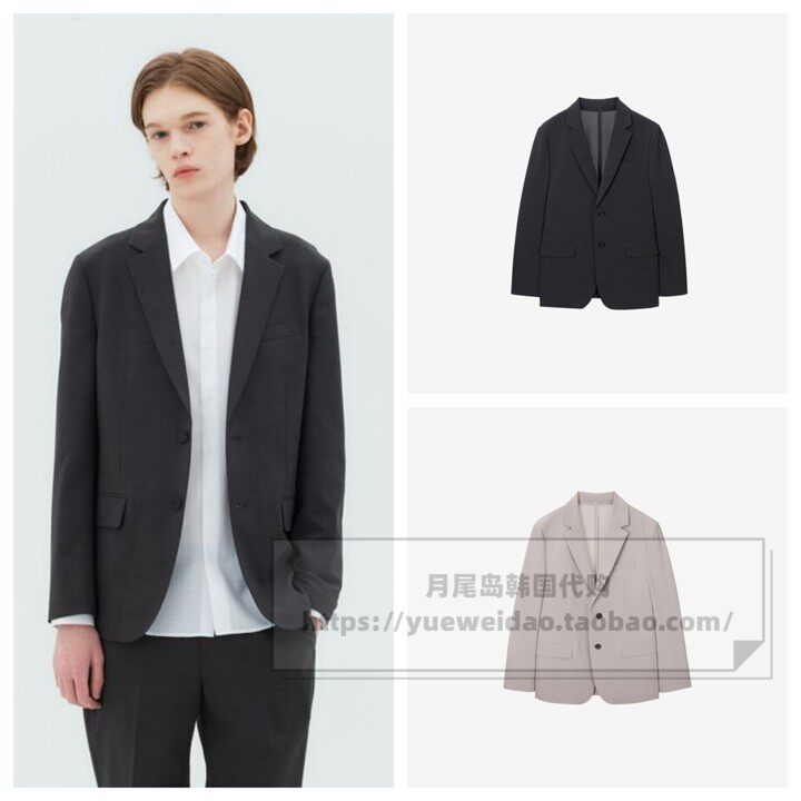 发货快直邮MindBridge韩国代购男士夏款冰感修身抗皱西服MYJK3101