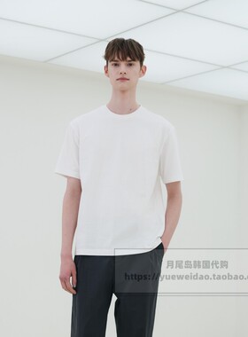 直邮Mind Bridge韩国代购男士夏款宽松纯棉短袖圆领T恤MXTS31N2