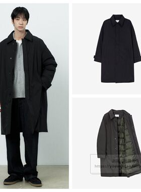 发货快直邮MindBridge韩国代购26冬长款宽松保暖棉衣棉服M1JP8102