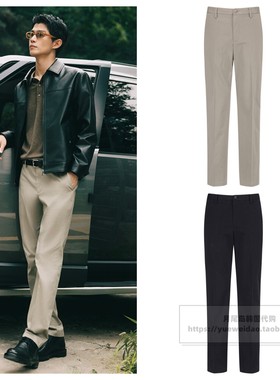 特价直邮EDITION秋冬男士韩国代购时尚商务修身休闲长裤EF4P426