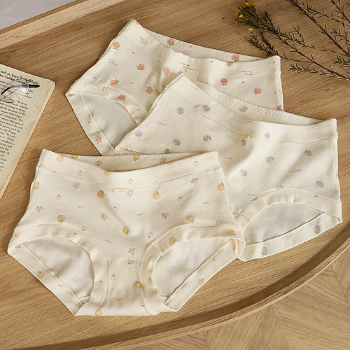 A类婴儿棉镂空透气全棉内裤女