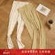 子女磨毛棉毛裤 锁热保暖秋裤 冬无痕发热打底裤 高腰抗起球大弹力薄