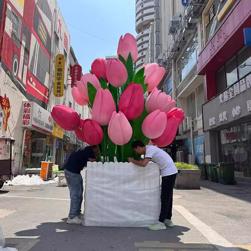 春天主题场景布置装饰
