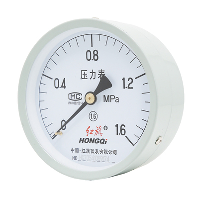 红旗仪表Y100Z轴向压力表