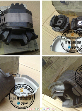 适用奔驰 W203 C180 C200 C240 C280 C320 后桥衬套 后元宝梁胶套