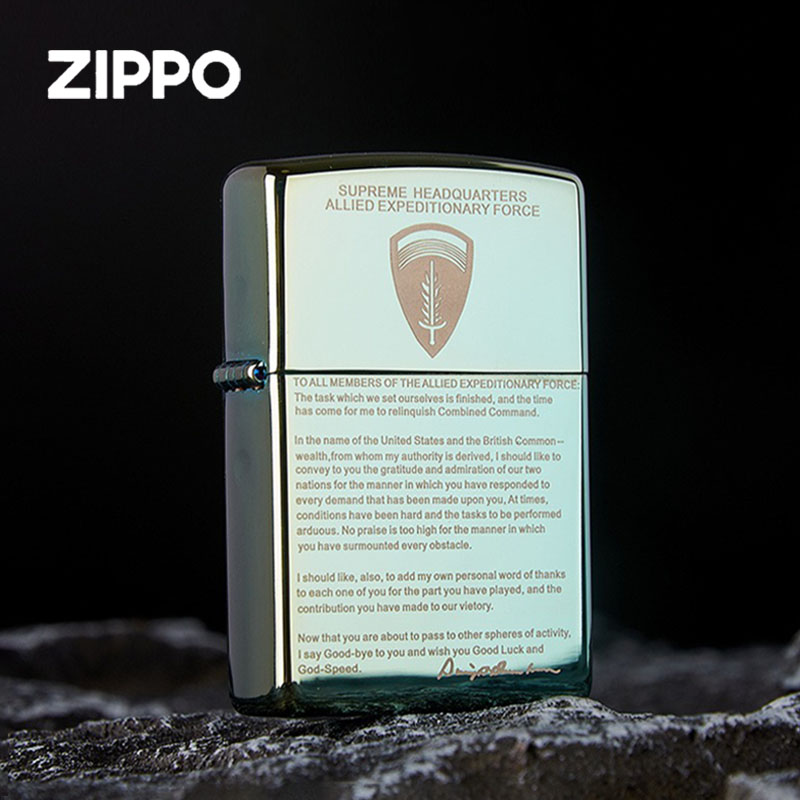 正品zippo打火机 原装正版离职宣言 美国芝宝煤油防风男士zppo