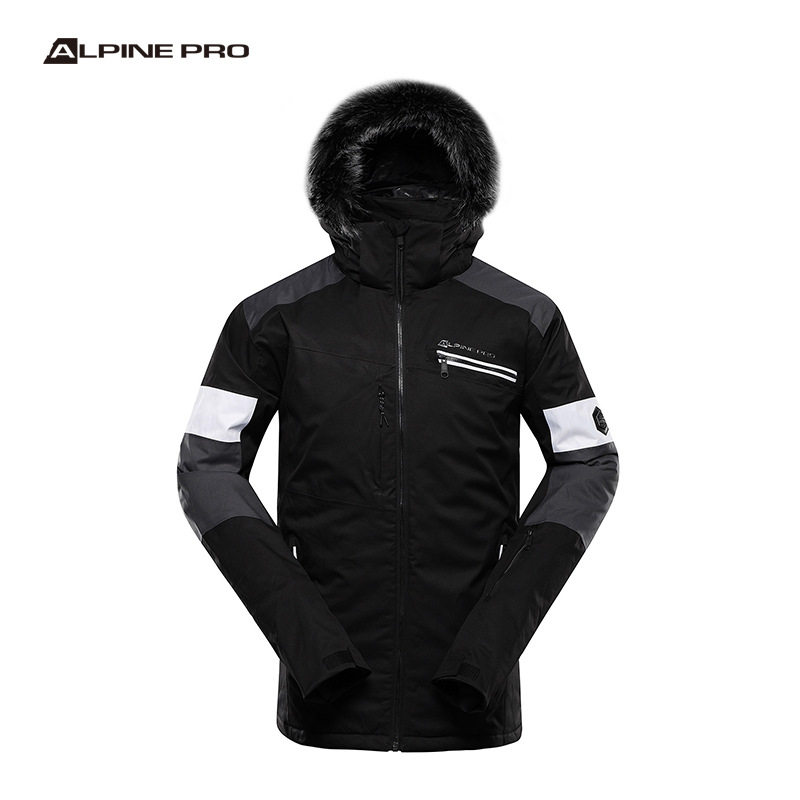 阿尔派妮男士秋冬PTX防风保暖夹克加厚成人时尚滑雪服防水透气