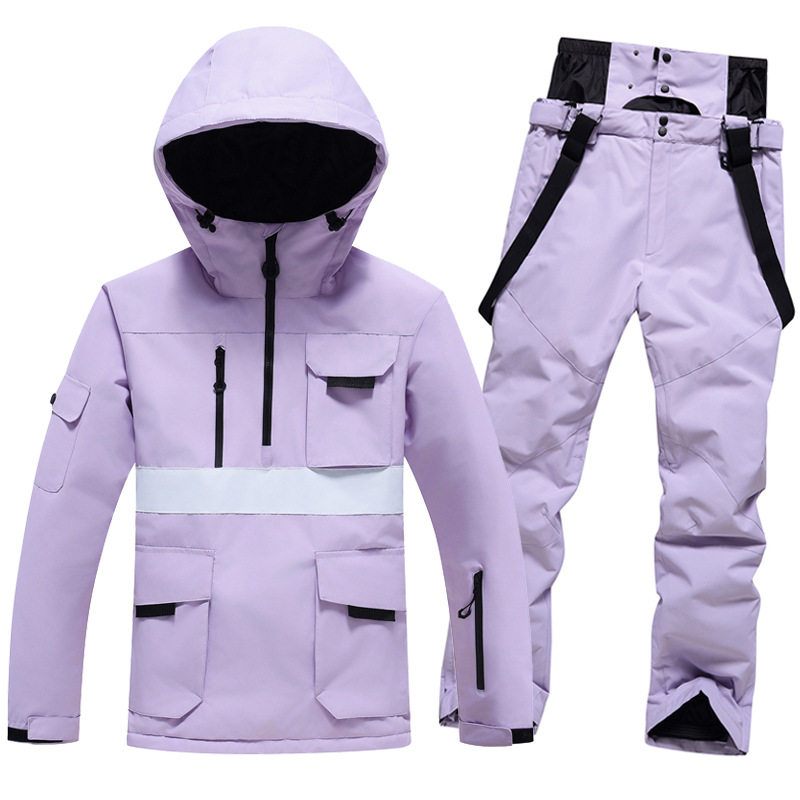 滑雪服套装冬特价款专业滑雪服卫衣套装男女单板防风水情侣单双板