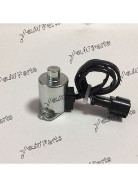 发动机配件3D84-1熄火电磁阀DC12V适用小松PC30 PC30-1先导式原装