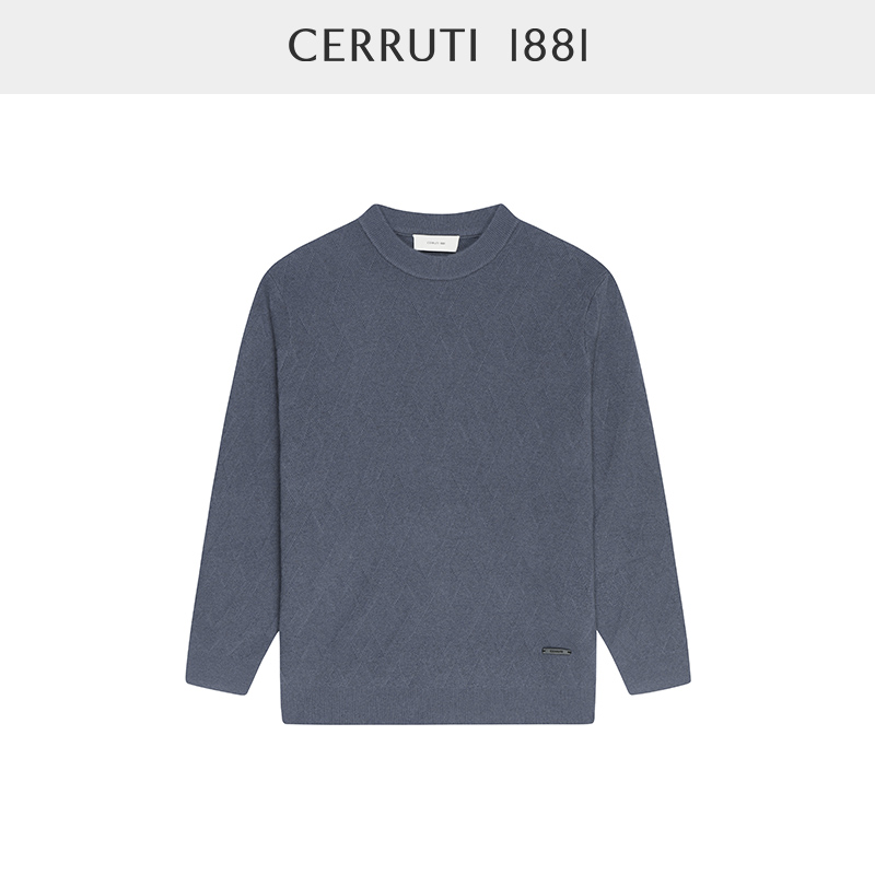 CERRUTI1881纯山羊绒针织衫