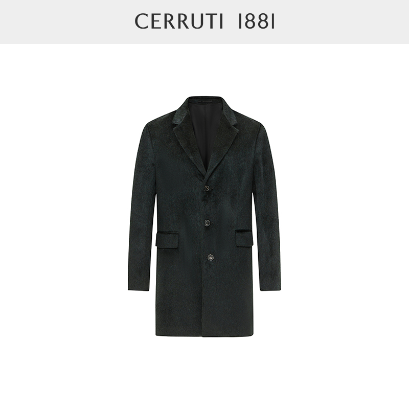 CERRUTI1881长款毛呢大衣