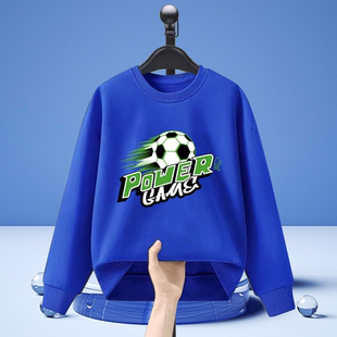 儿童装春装大男童纯棉卫衣春秋款男孩春季上衣服2025新款潮炸街12