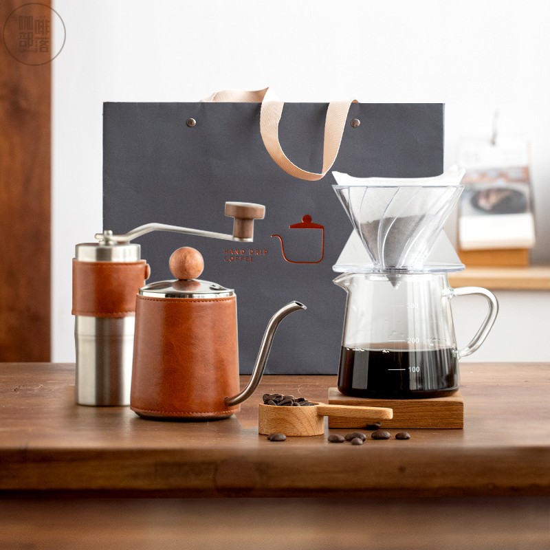 家用小型咖啡全套研磨器具揽星